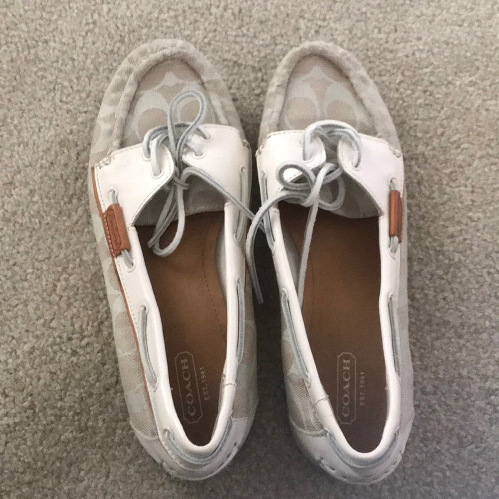 Coach boat shoes